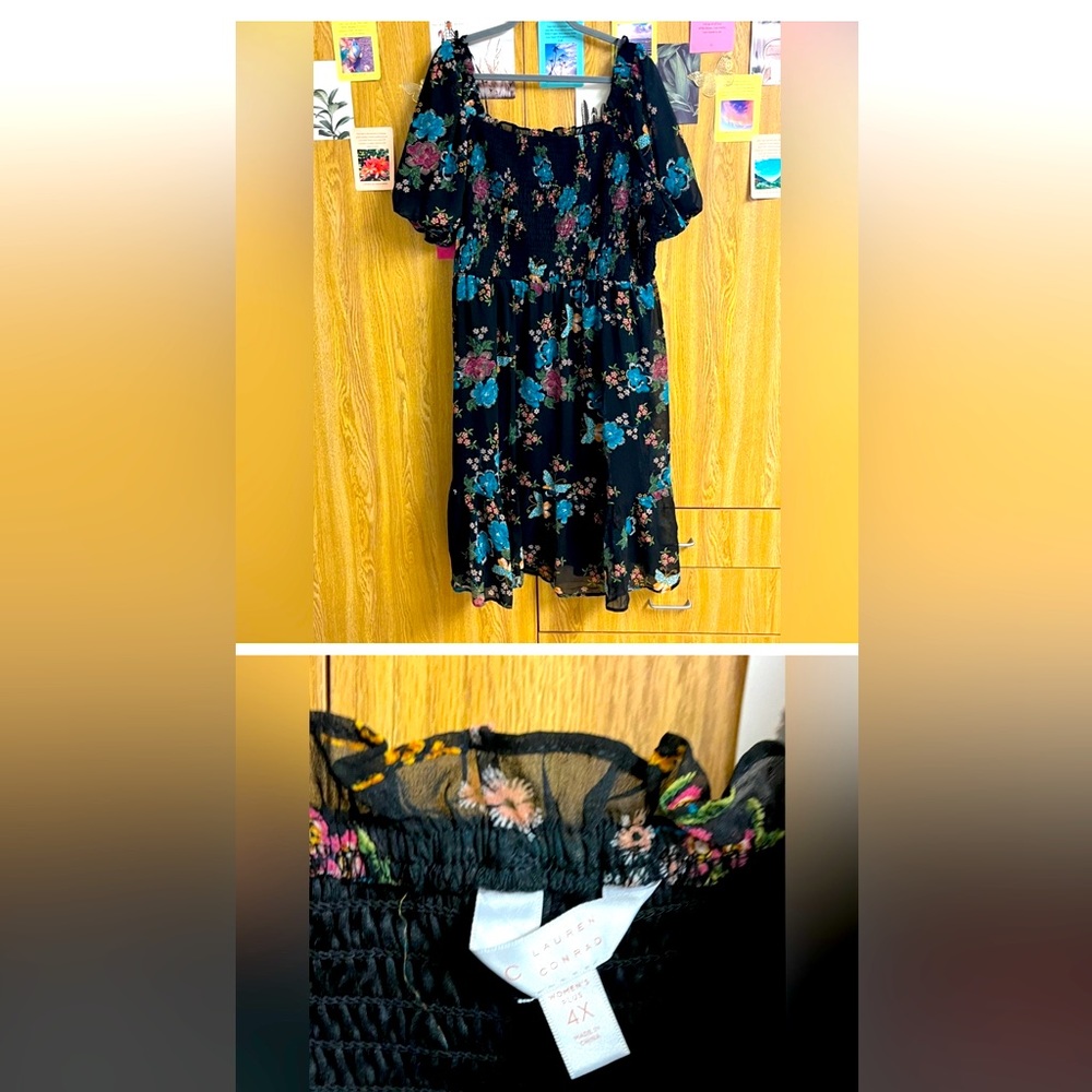 LC Midi Smocked Dress